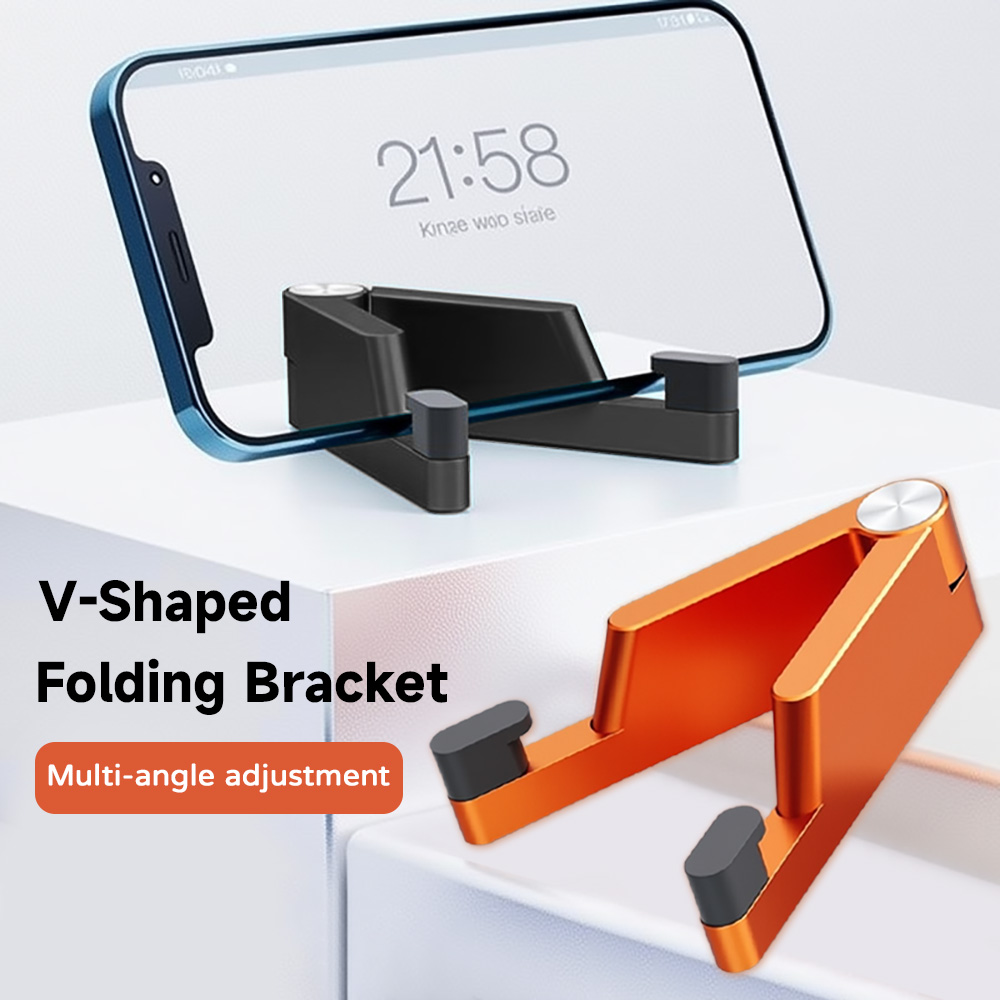 Tablet Stand Accessories - Suporte Dobrável em V Ajustável em