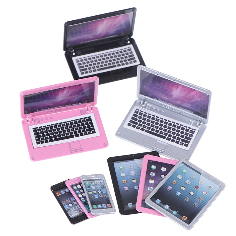 Tablet Accessories Set - 3 pçs/set simulação mini computador portátil