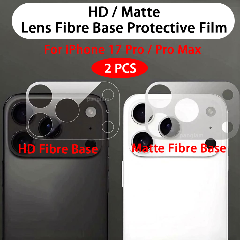 Screen Protector Matte - 2 Películas Protetoras de Lente HD/Fosca