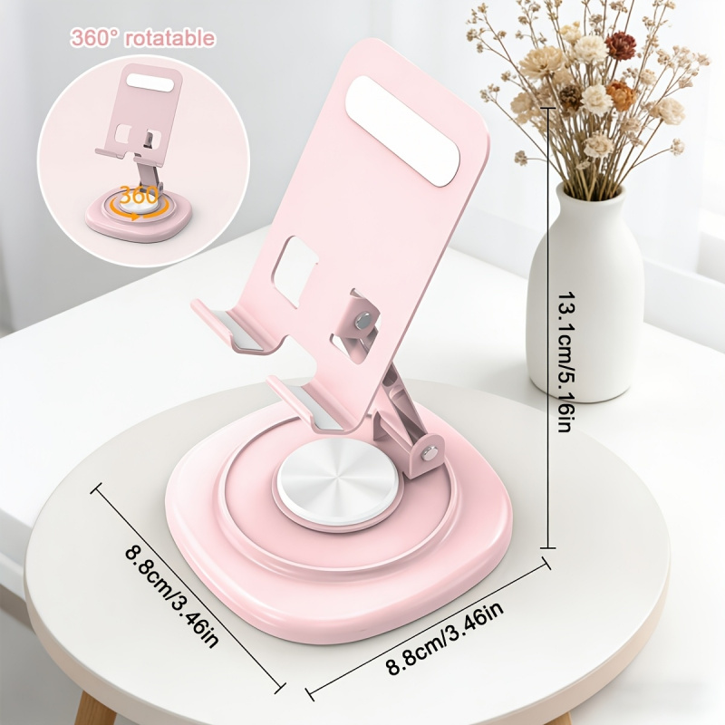 Tablet Stand Accessories - Suporte de Mesa Giratório de Metal