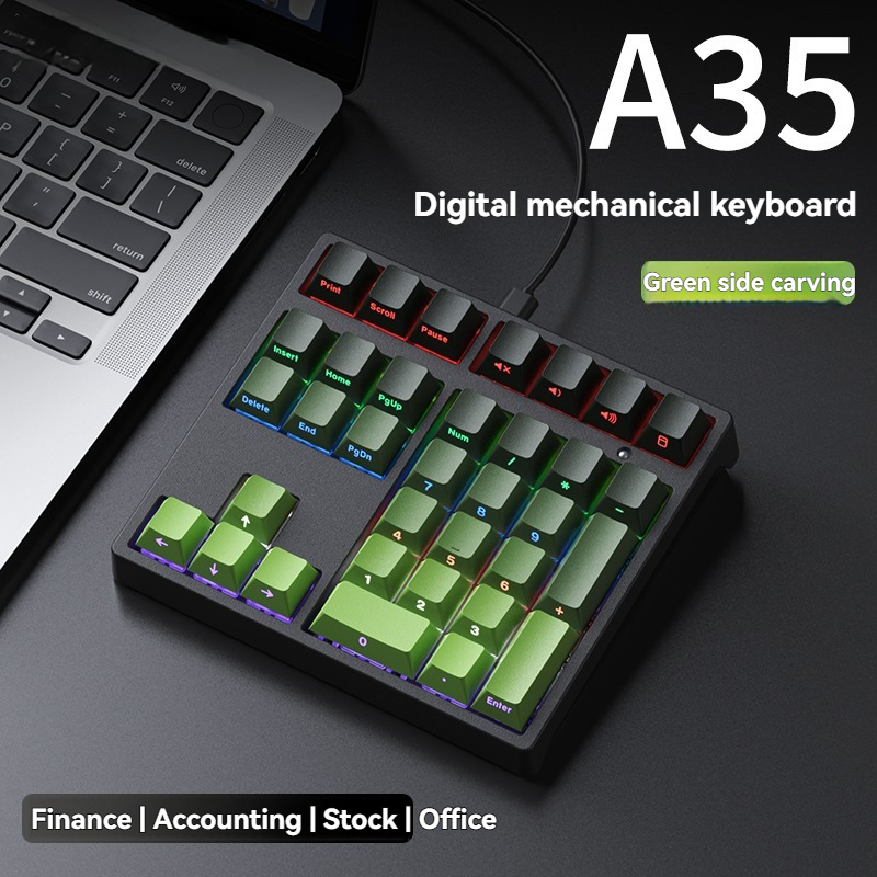 A35 teclado numérico com fio d - Tablet Accessories Gifts avaliação e preço