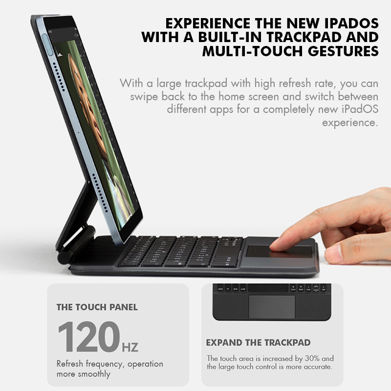 Goojodoq backlight teclado mág - Tablet Accessories Choice Store avaliação e preço