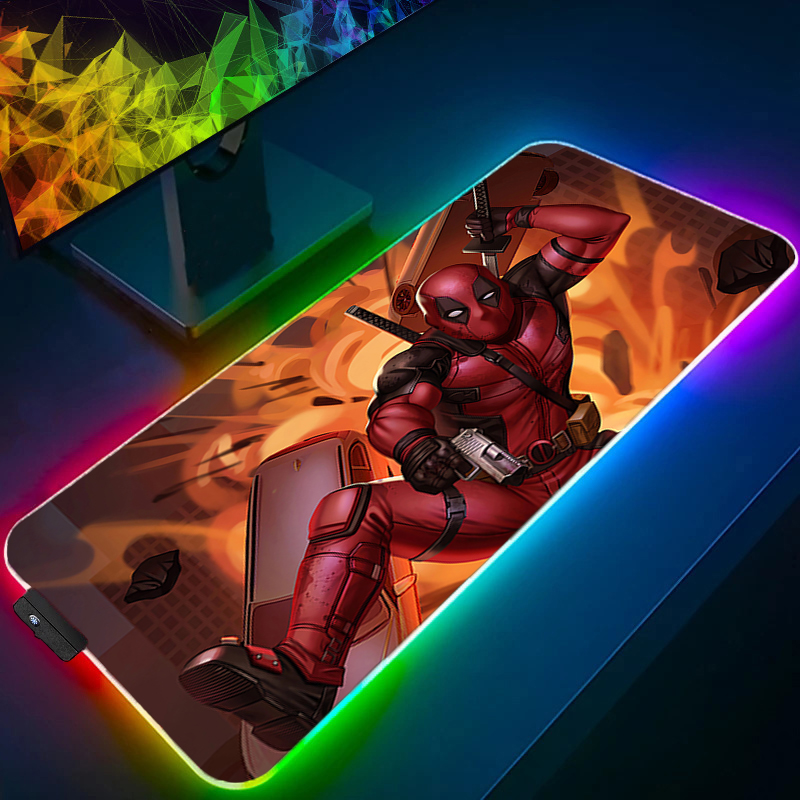 Led mouse pad jogos backlight  - Tablet With All Accessories avaliação e preço