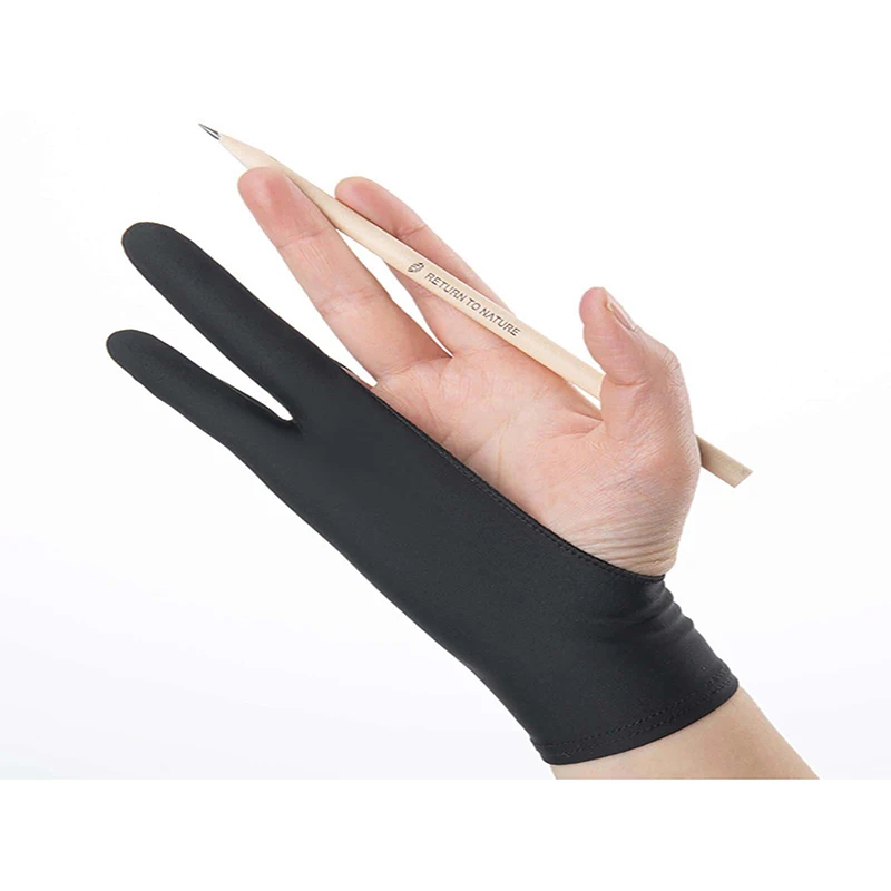 1/2 PEÇAS Luvas de Desenho e E - Drawing Glove Artist avaliação e preço