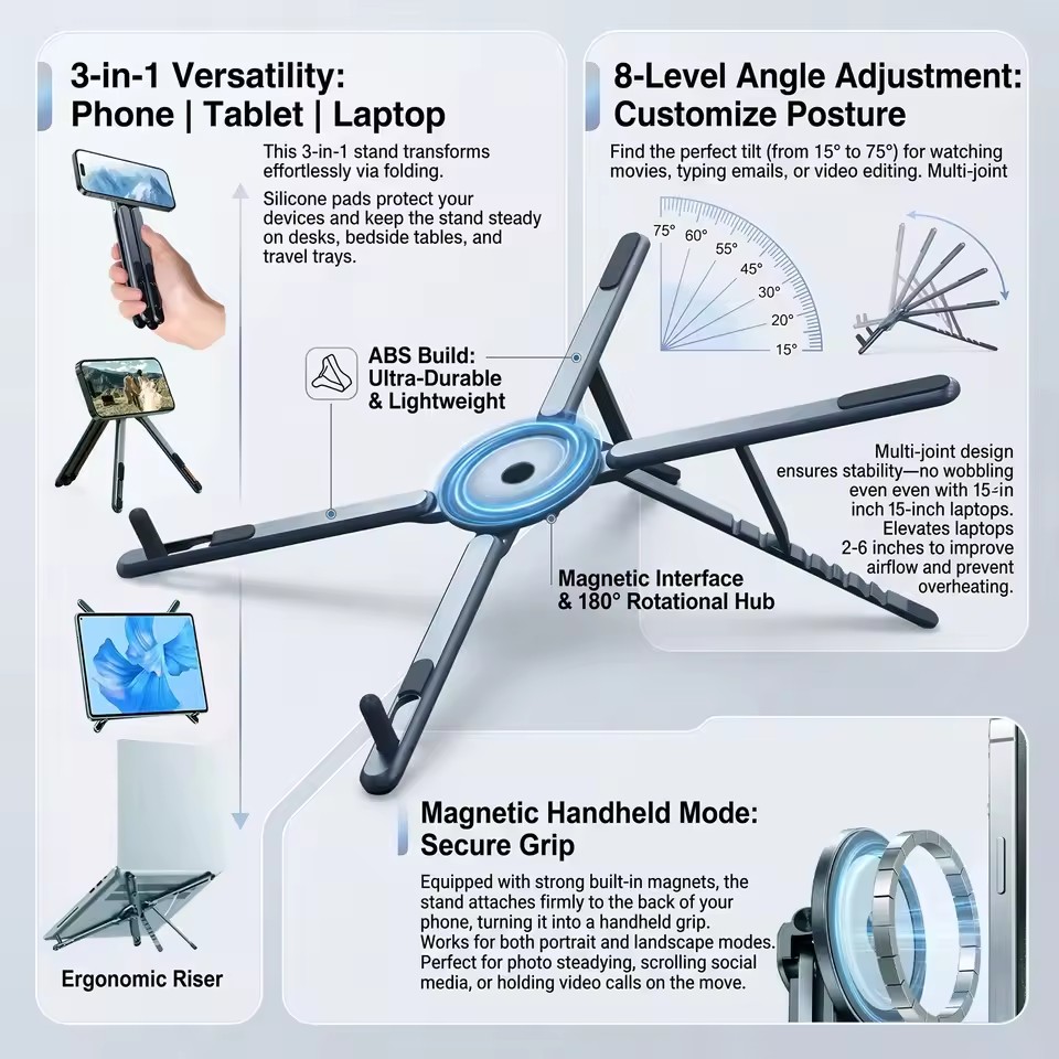 Suporte Magnético Portátil par - Tablet Stand Accessories avaliação e preço
