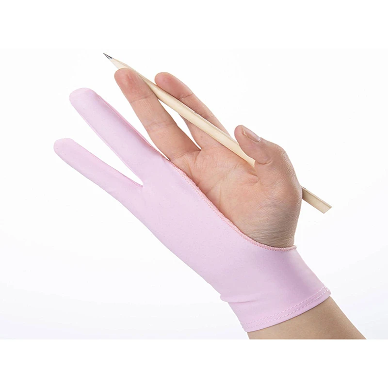1/2 camadas arte 2 dedo anti-m - Drawing Glove Artist avaliação e preço