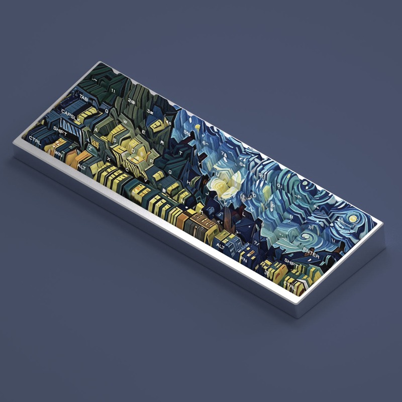 Teclado Mecânico com Tema Céu  - Tablet Accessories Gifts avaliação e preço