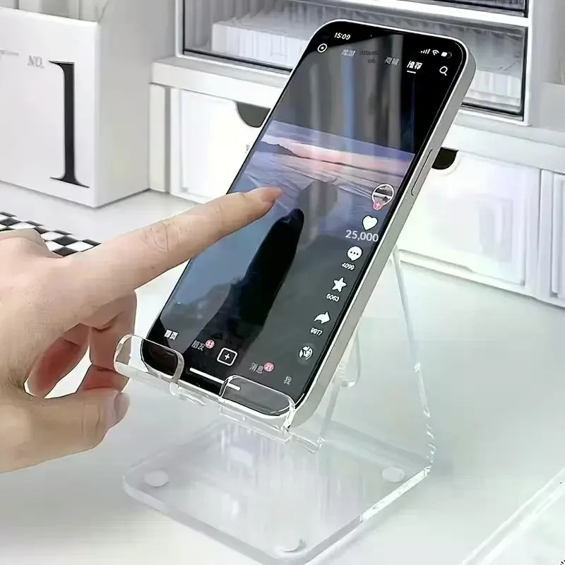 Suporte de Telefone em Acrílic - Tablet Stand Accessories avaliação e preço