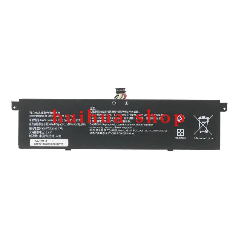 Nova bateria de laptop r13b01w - Mi Tablet Accessories avaliação e preço
