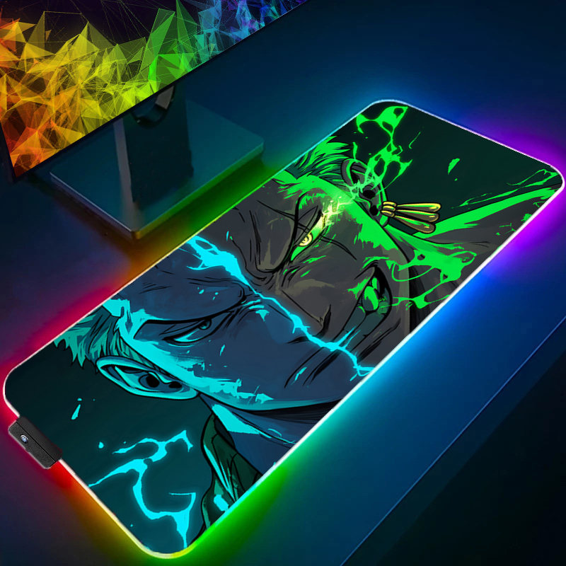 Uma peça zoro mouse pad rgb ac - Tablet With All Accessories avaliação e preço