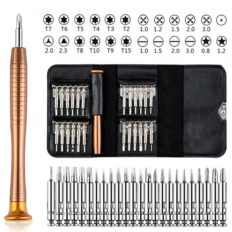 Conjunto de Chaves de Fenda 25 - Tablet Accessories Set avaliação e preço