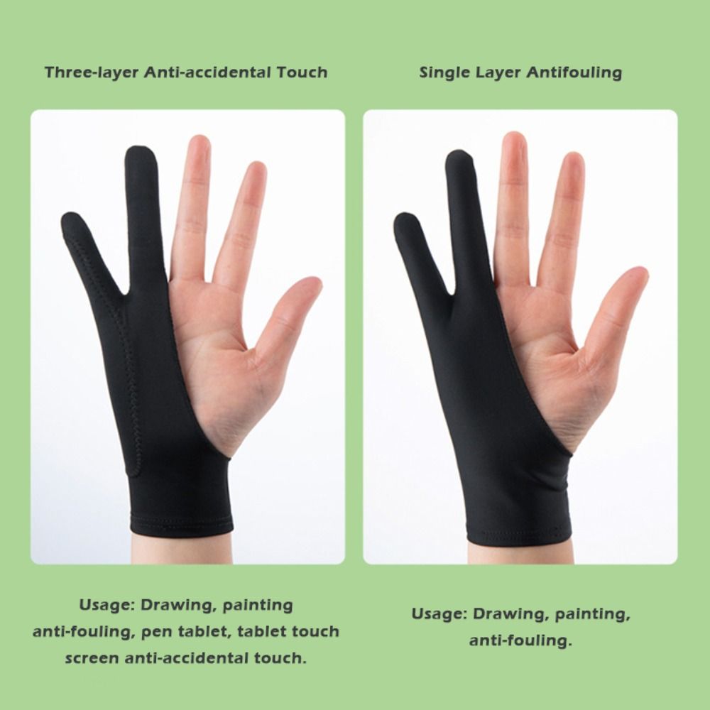 1 Par de Luvas Simples de Meio - Drawing Glove Artist avaliação e preço