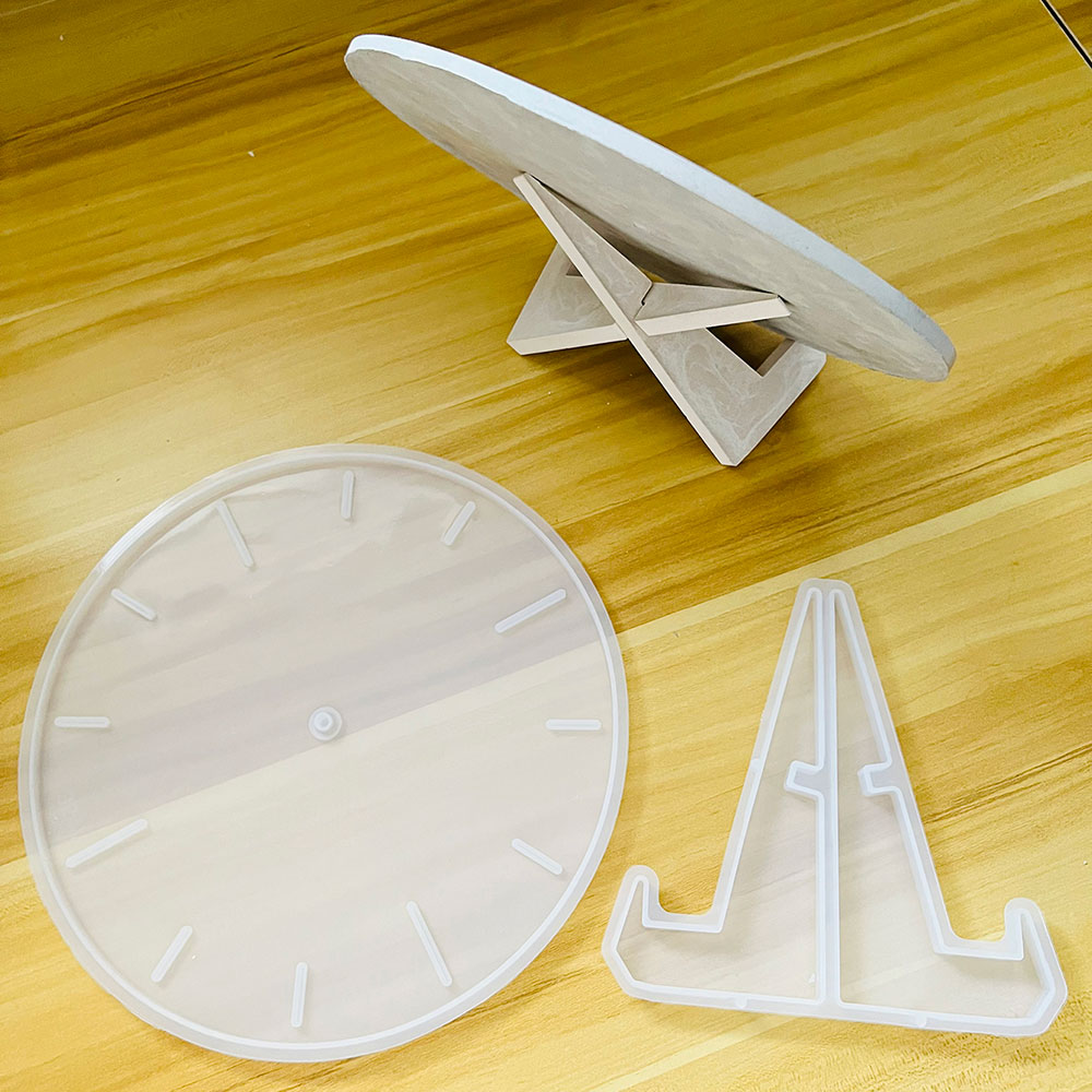Relógio dial suporte molde diy - Tablet Stand Accessories avaliação e preço