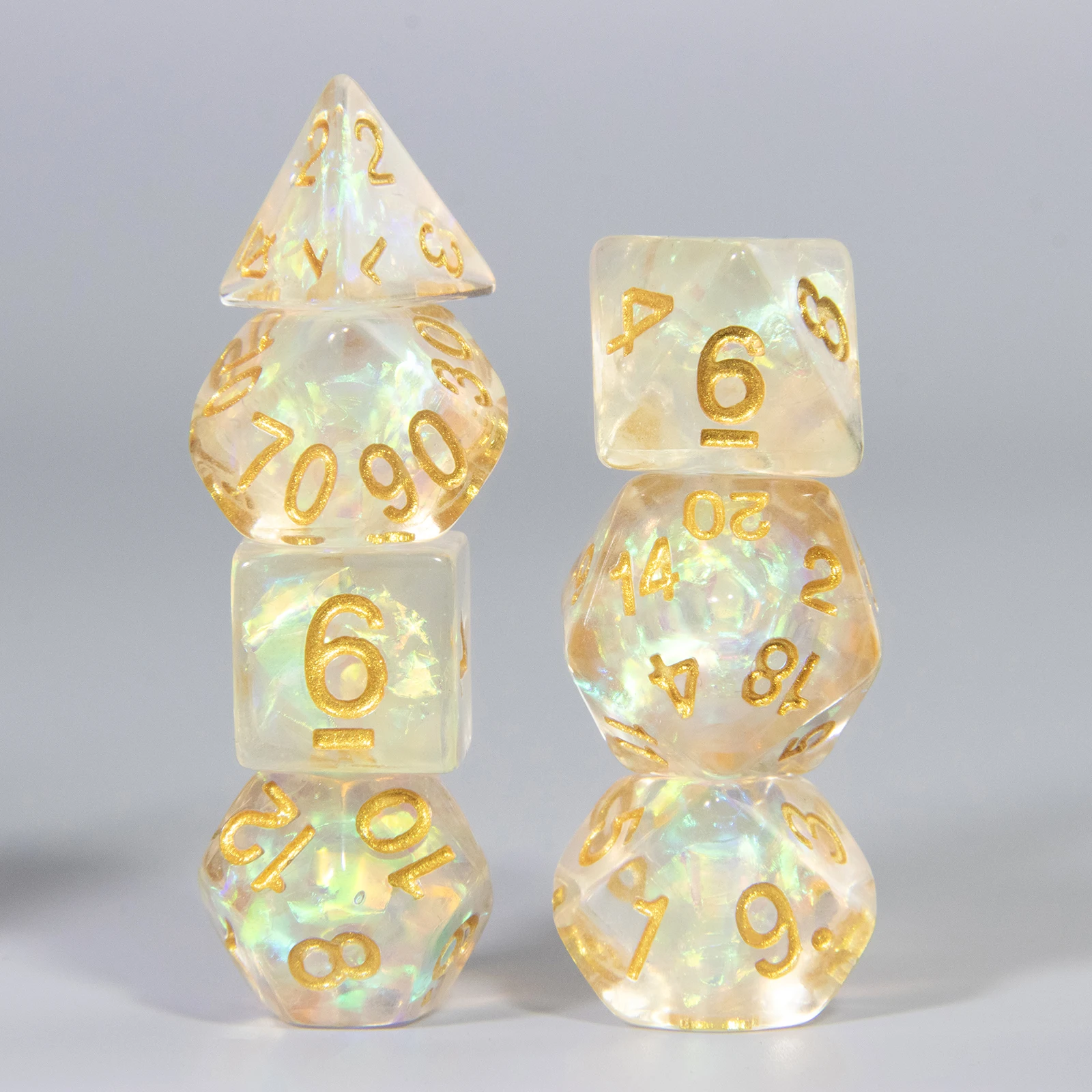 Sequin Dice Polyhedral Dice Se - Tablet Accessories Set avaliação e preço