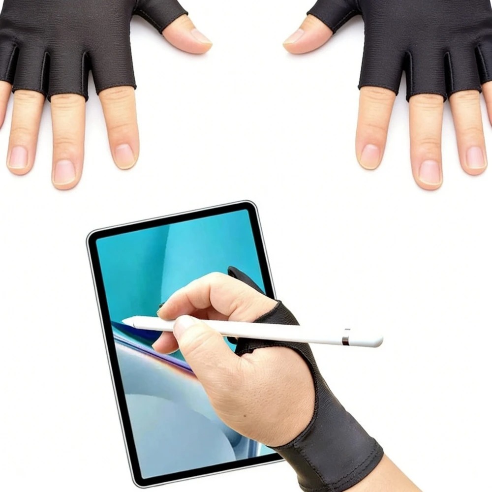 Luvas de dois dedos para artis - Drawing Glove Artist avaliação e preço