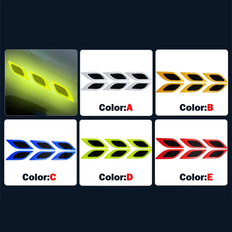 6 pçs/set adesivos reflexivos  - Tablet Accessories Set avaliação e preço