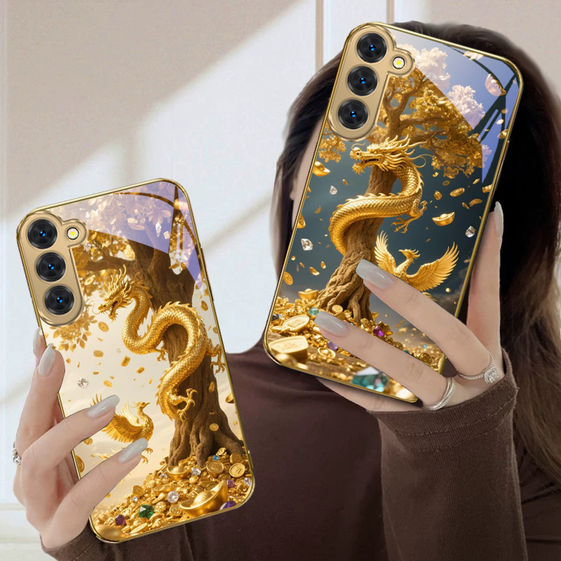 Capa de Telefone de Vidro Dour - Tablet S9 Fe Accessories avaliação e preço
